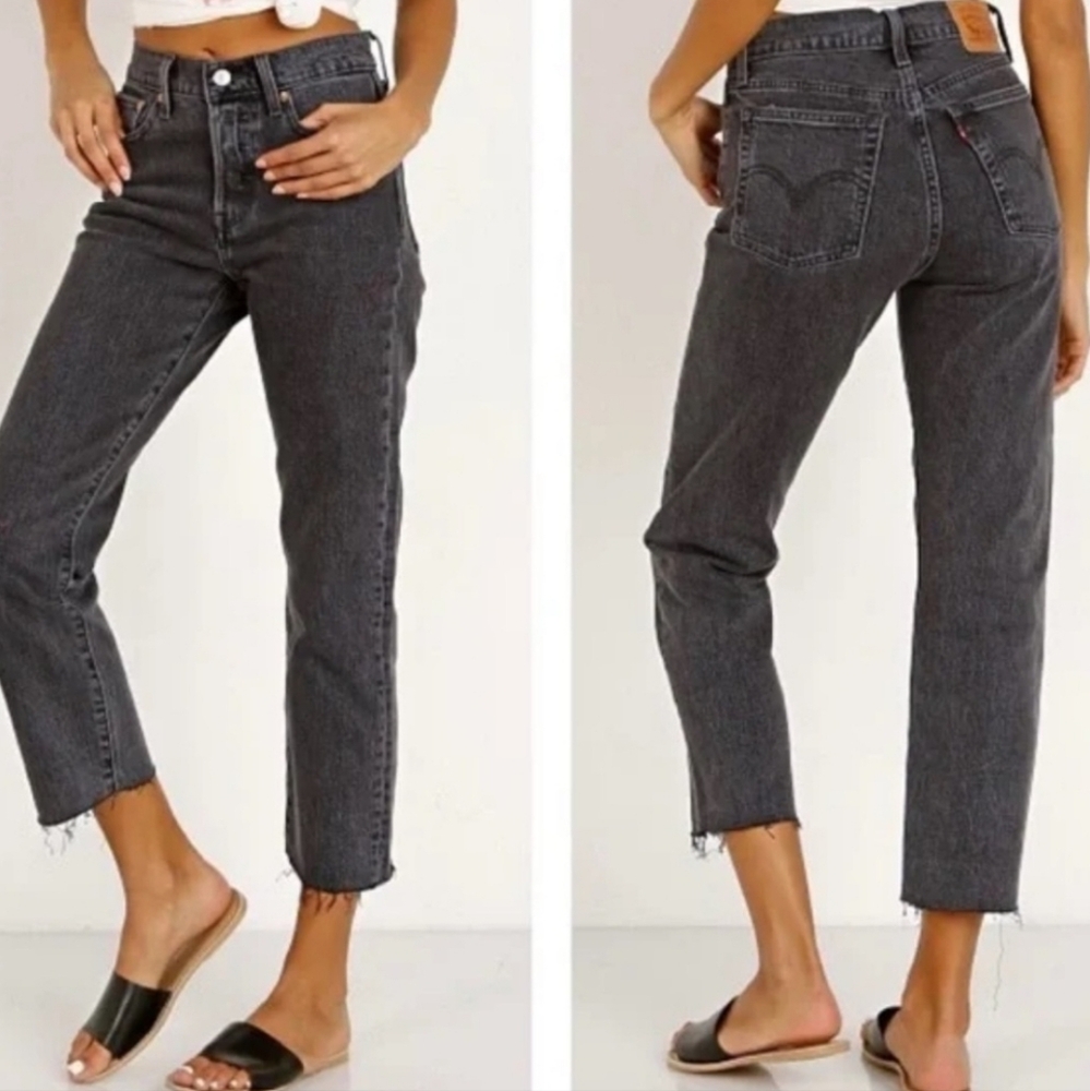 Levi's Wedgie Women's Black Jeans